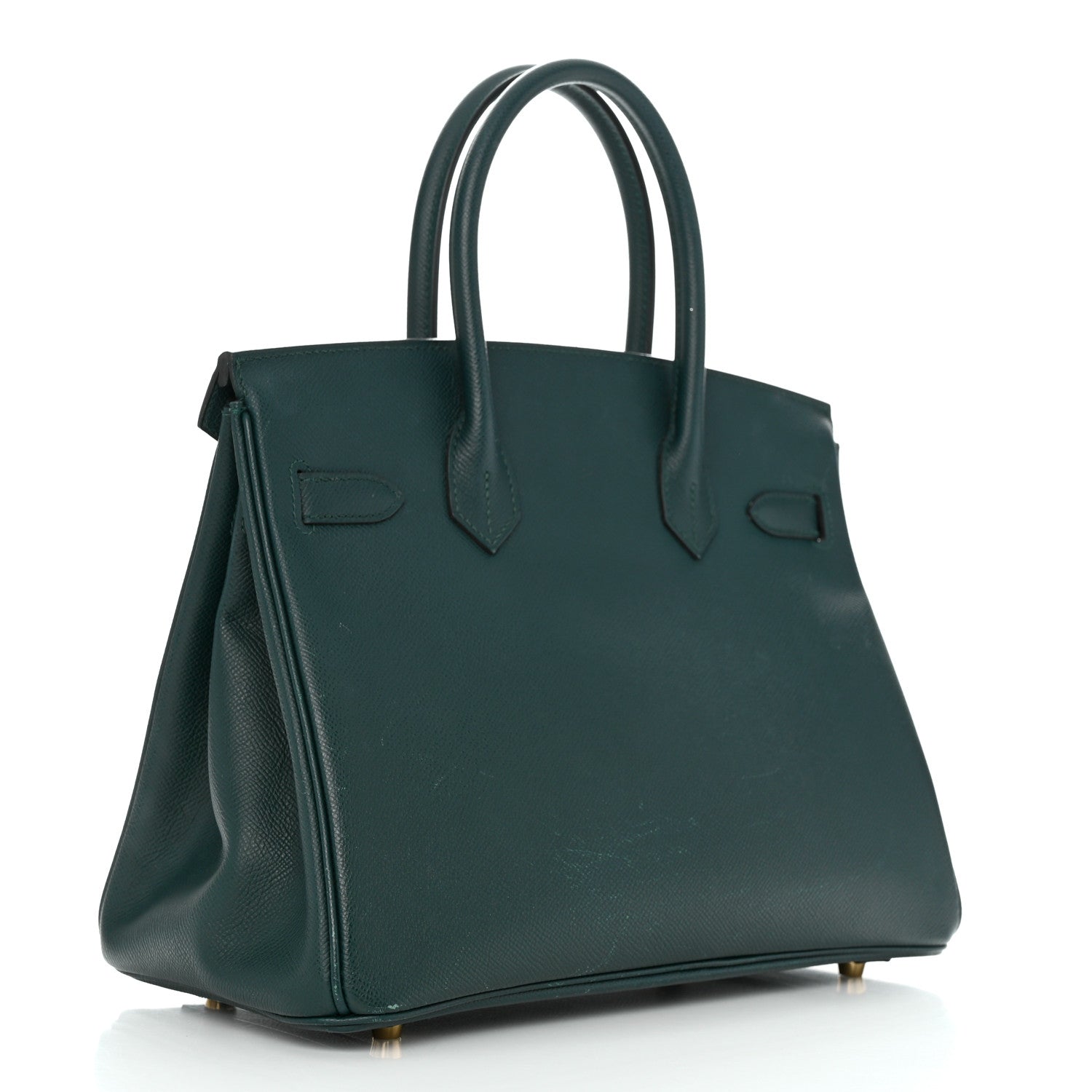 Hermes Epsom Birkin 30 Vert Cypress 2 of 20