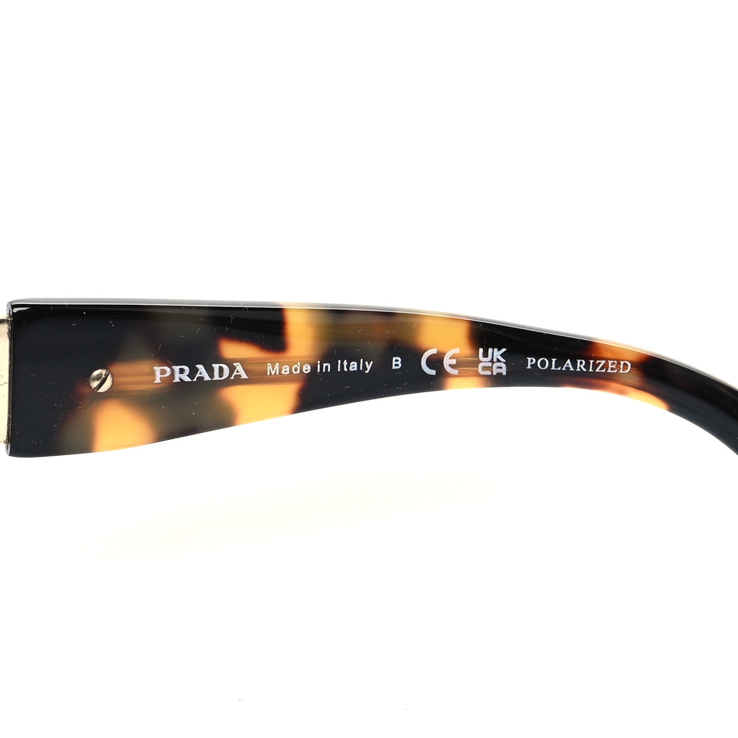 Oversized Monochrome Sunglasses SPR 21X Black Tortoise