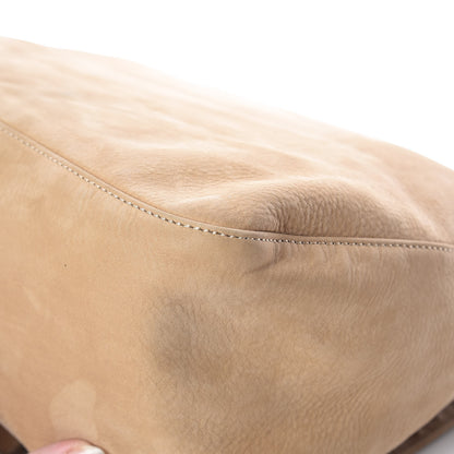 Fendi Vitello Savana Big Mama Baguette Caramello Tartaruga Natural 12 of 14