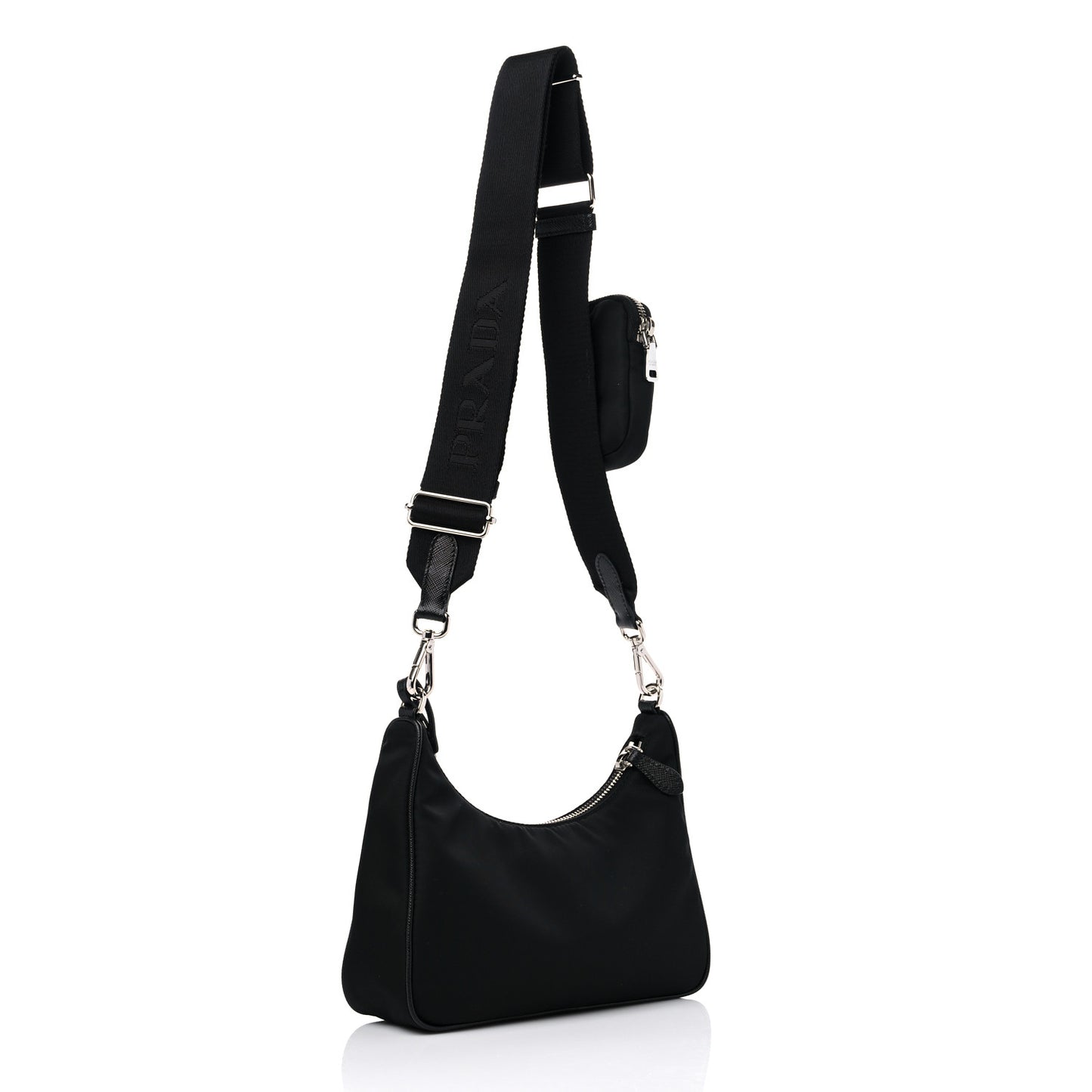 Nylon Re-Edition 2005 Shoulder Bag Black