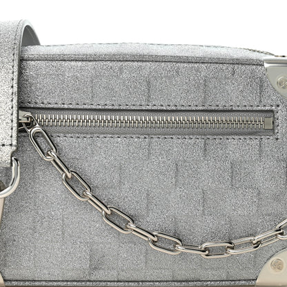 Louis Vuitton Damier Glitter Mini Soft Trunk Silver 7 of 9