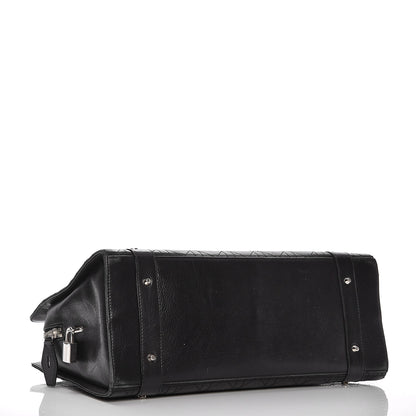 Christian Dior Calfskin Cannage Stitched Large East West Lady Dior Black 4 of 15