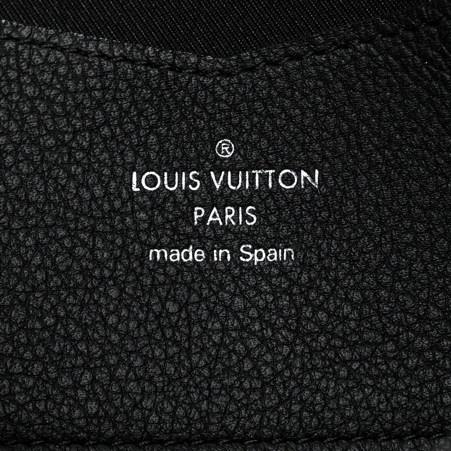 Louis Vuitton Calfskin Lockme II Wallet Black 6 of 8