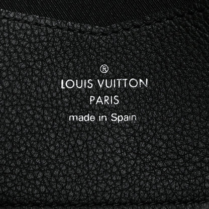 Louis Vuitton Calfskin Lockme II Wallet Black 6 of 8