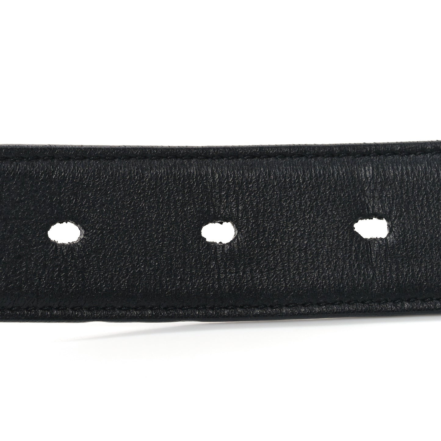 Lambskin Monogram Cassandre Square Buckle Belt 100 40 Black