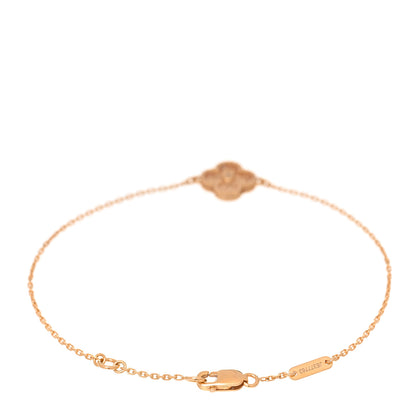 Van Cleef & Arpels 18K Rose Gold Sweet Alhambra Bracelet 2 of 4