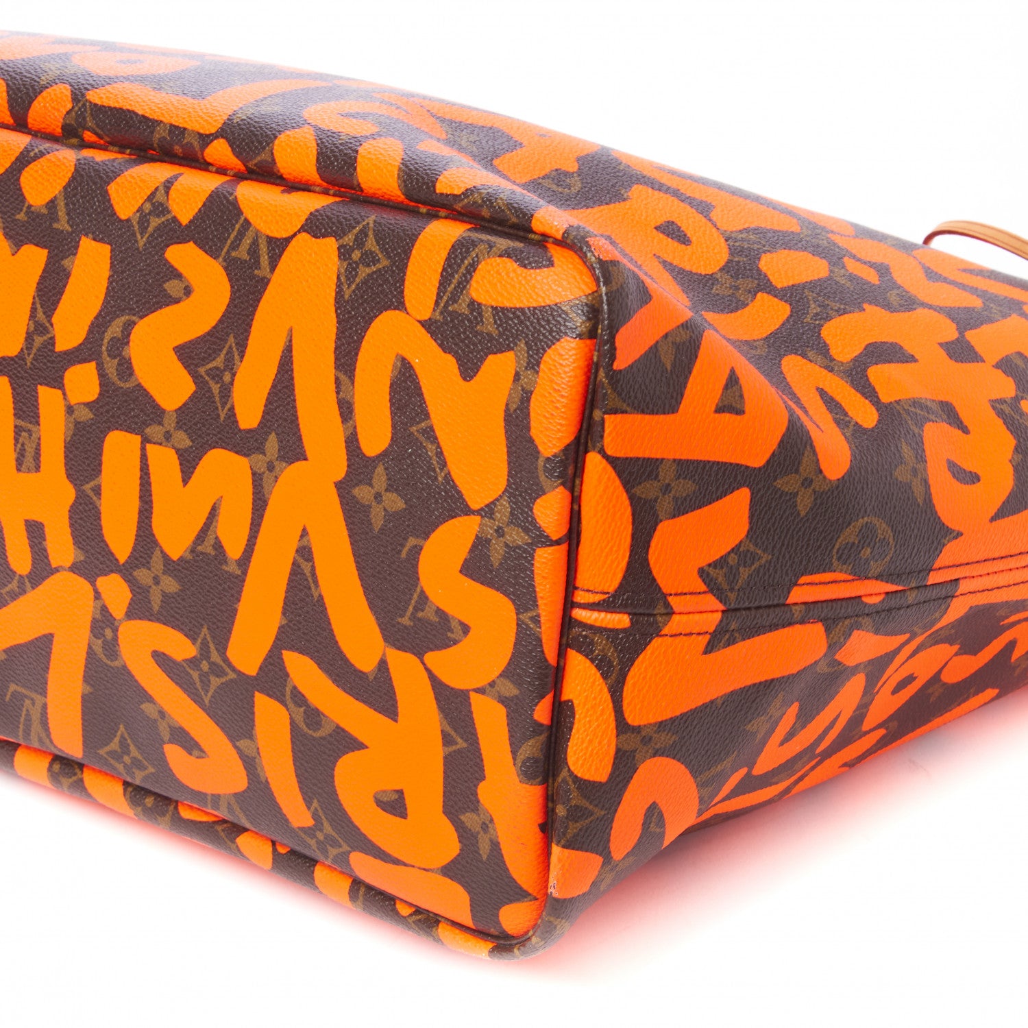Louis Vuitton Monogram Graffiti Neverfull GM Orange 5 of 9