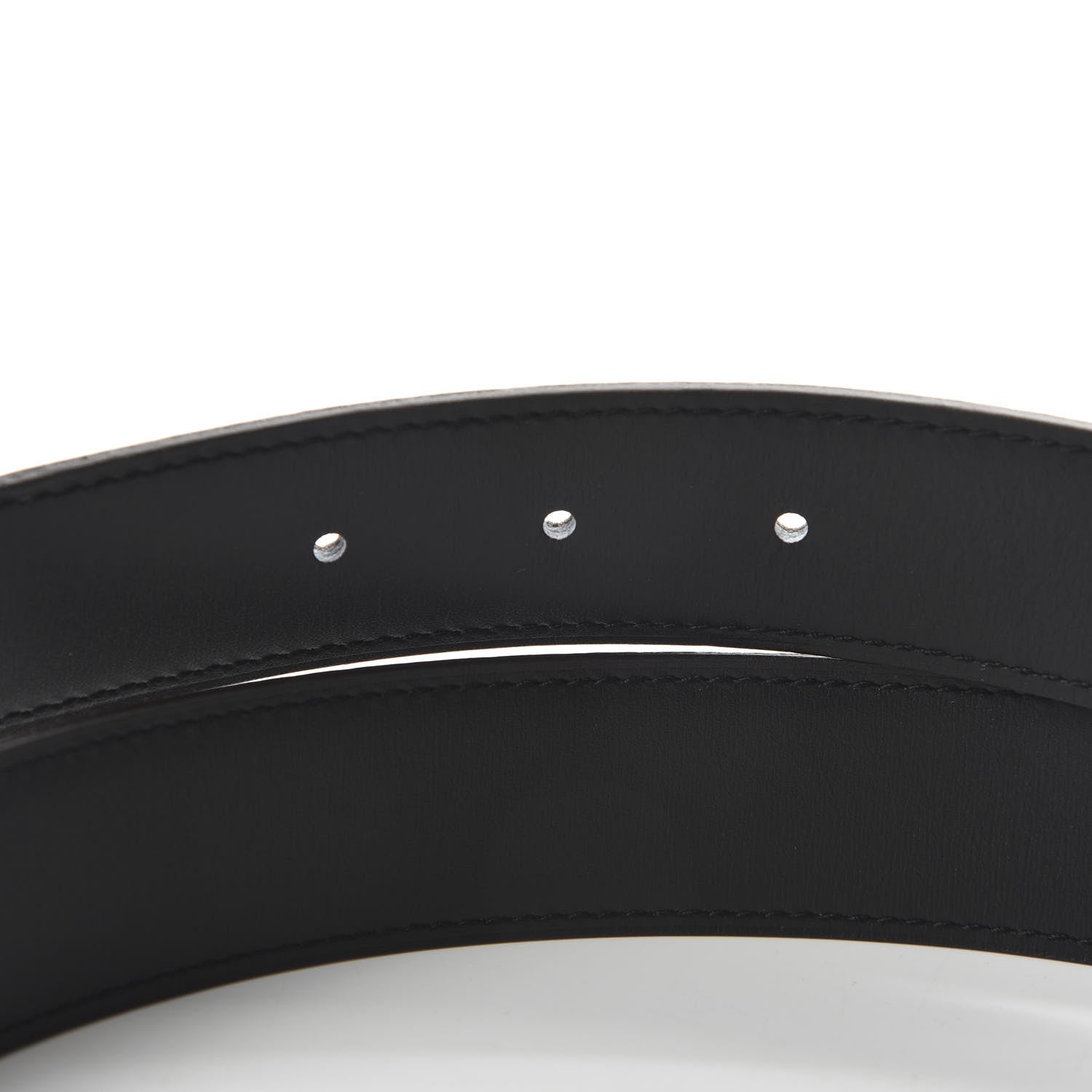 Hermes Box Togo 32mm H Belt 100 Black Etain 4 of 6