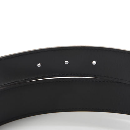 Hermes Box Togo 32mm H Belt 100 Black Etain 4 of 6