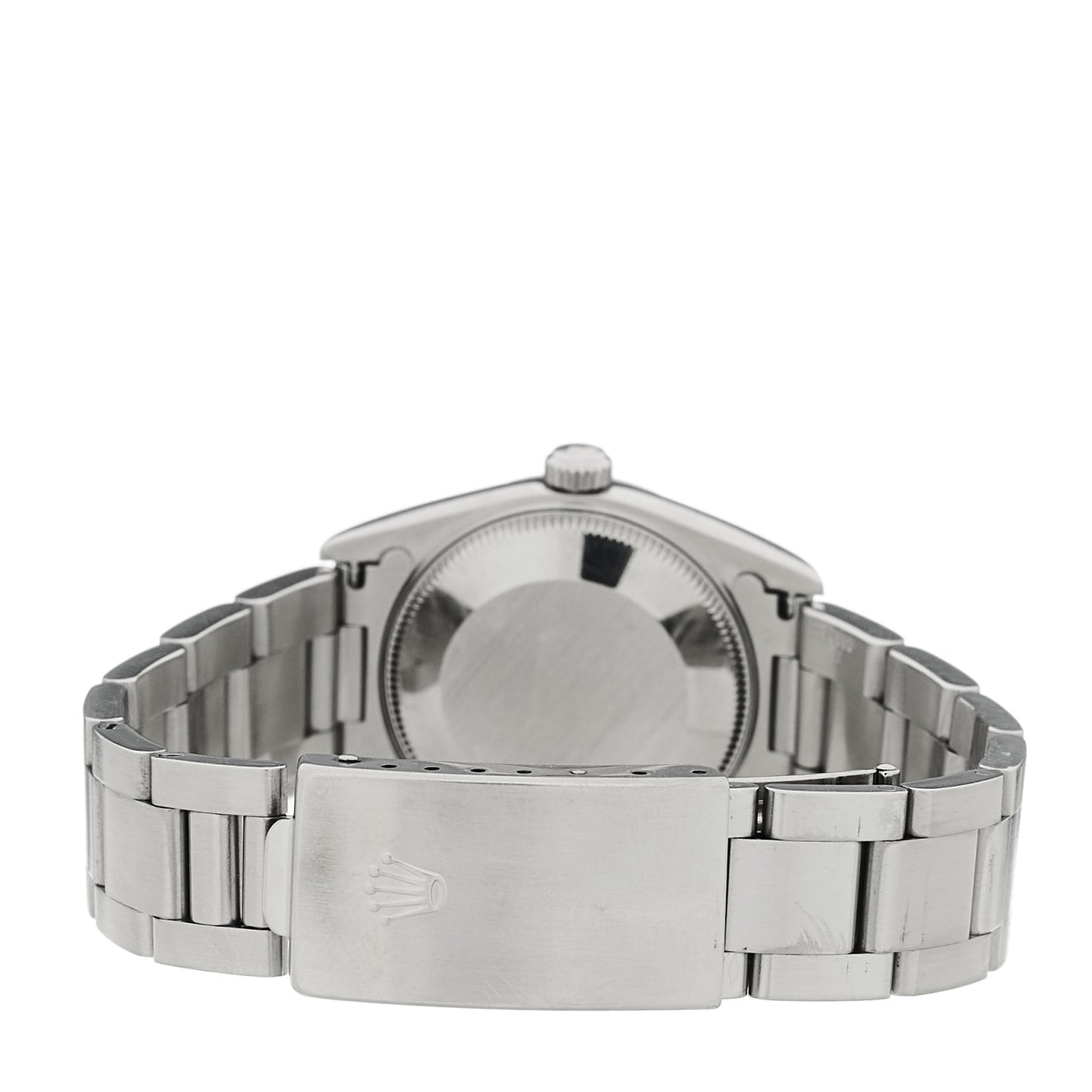 Stainless Steel 31mm Oyster Perpetual Watch Black 77080