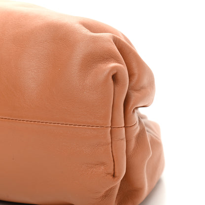 Bottega Veneta Smooth Butter Calf The Pouch Oversized Clutch Cammello 7 of 9