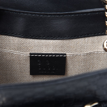 Gucci Microguccissima Mini Emily Shoulder Bag Black 8 of 10