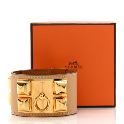 Hermes Swift Collier De Chien CDC Bracelet S Sable 6 of 6