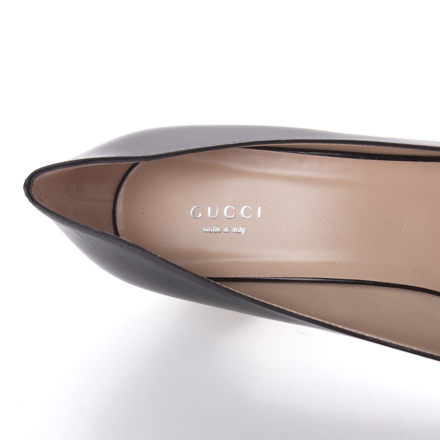 Gucci Malaga Kid Crystal Square G Madelyn Mid Heel Loafer Pumps 41.5 Black 7 of 9