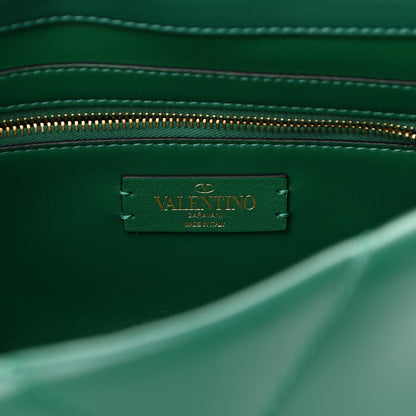 Valentino Garavani Nappa Large Roman Stud Shoulder Bag Jungle 5 of 8