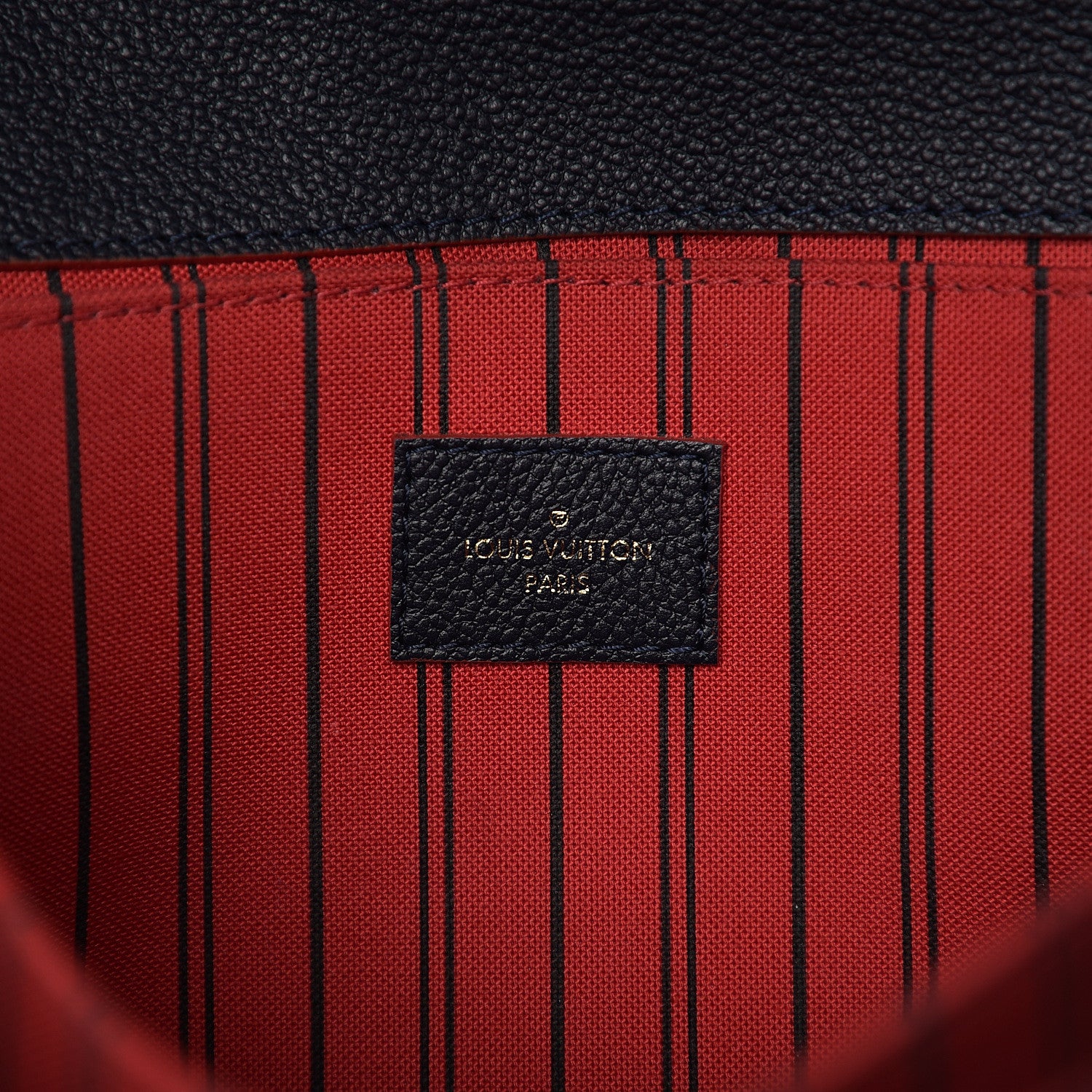 Louis Vuitton Empreinte Pochette Metis Marine Rouge 5 of 10