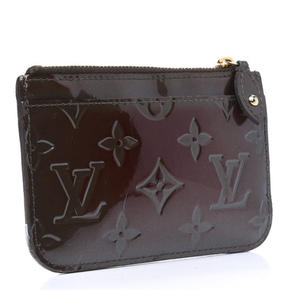 Louis Vuitton Vernis Key Pouch Amarante 2 of 4