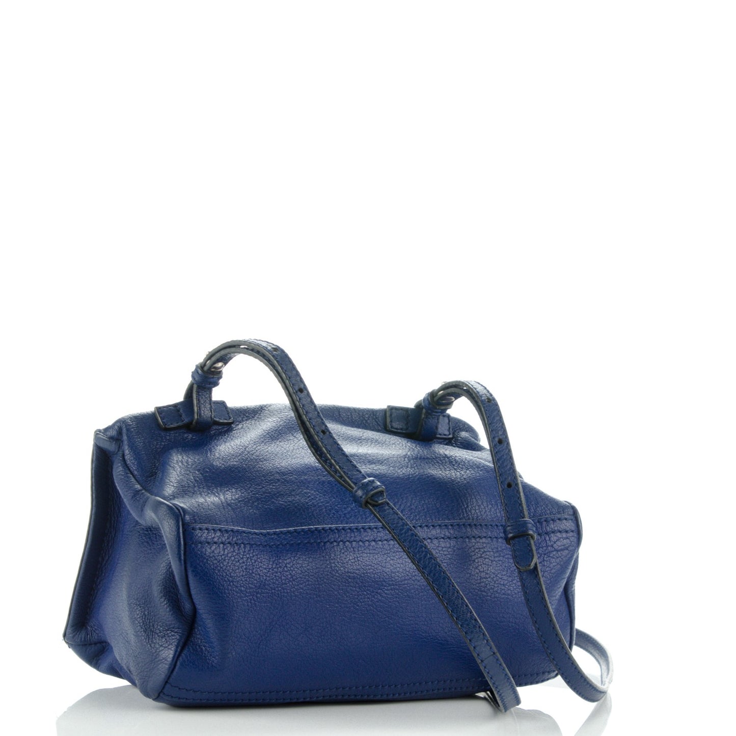 Sugar Goatskin Mini Pandora Moroccan Blue
