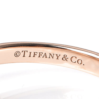 Tiffany 18K Rose Gold Diamond Circlet Ring 49 4.75 5 of 6