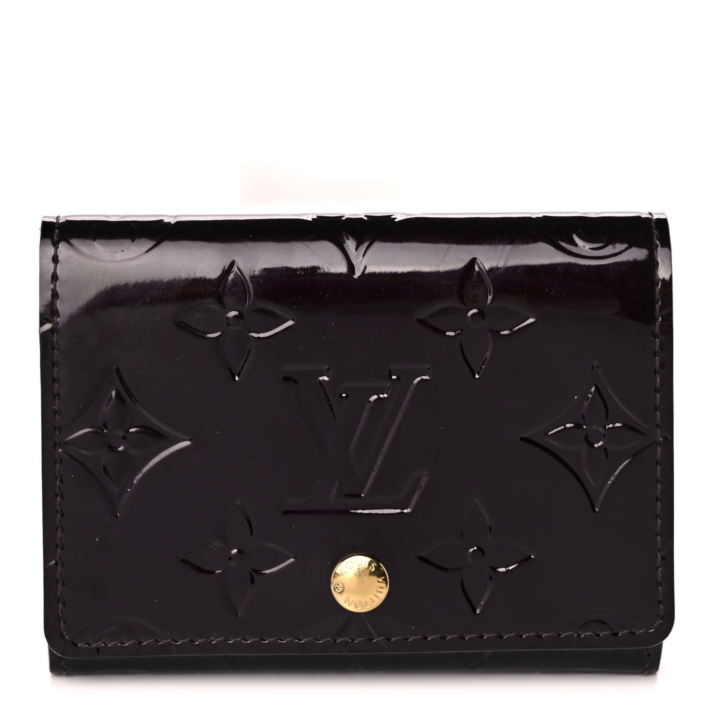 Vernis Business Card Holder Amarante