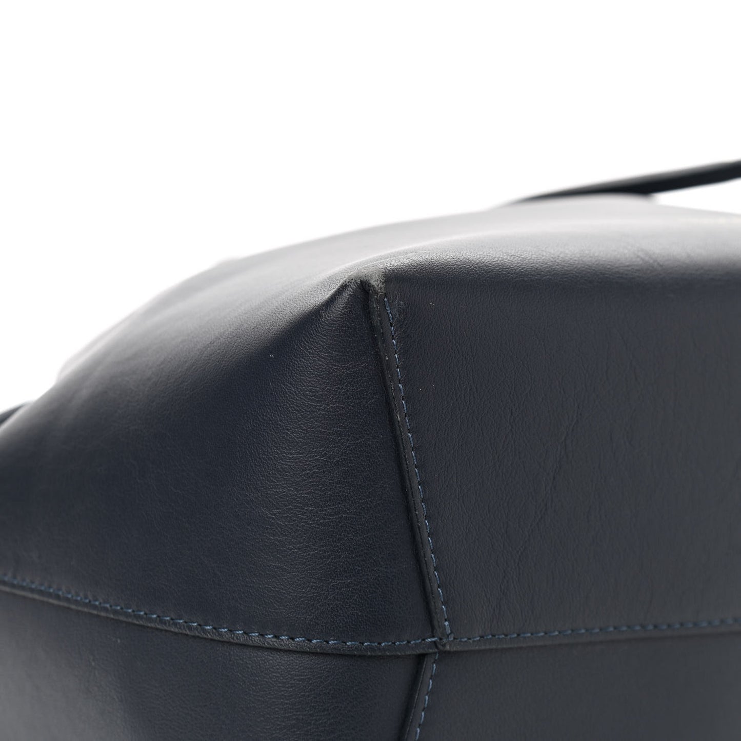 Calfskin Bucket Bag Blu