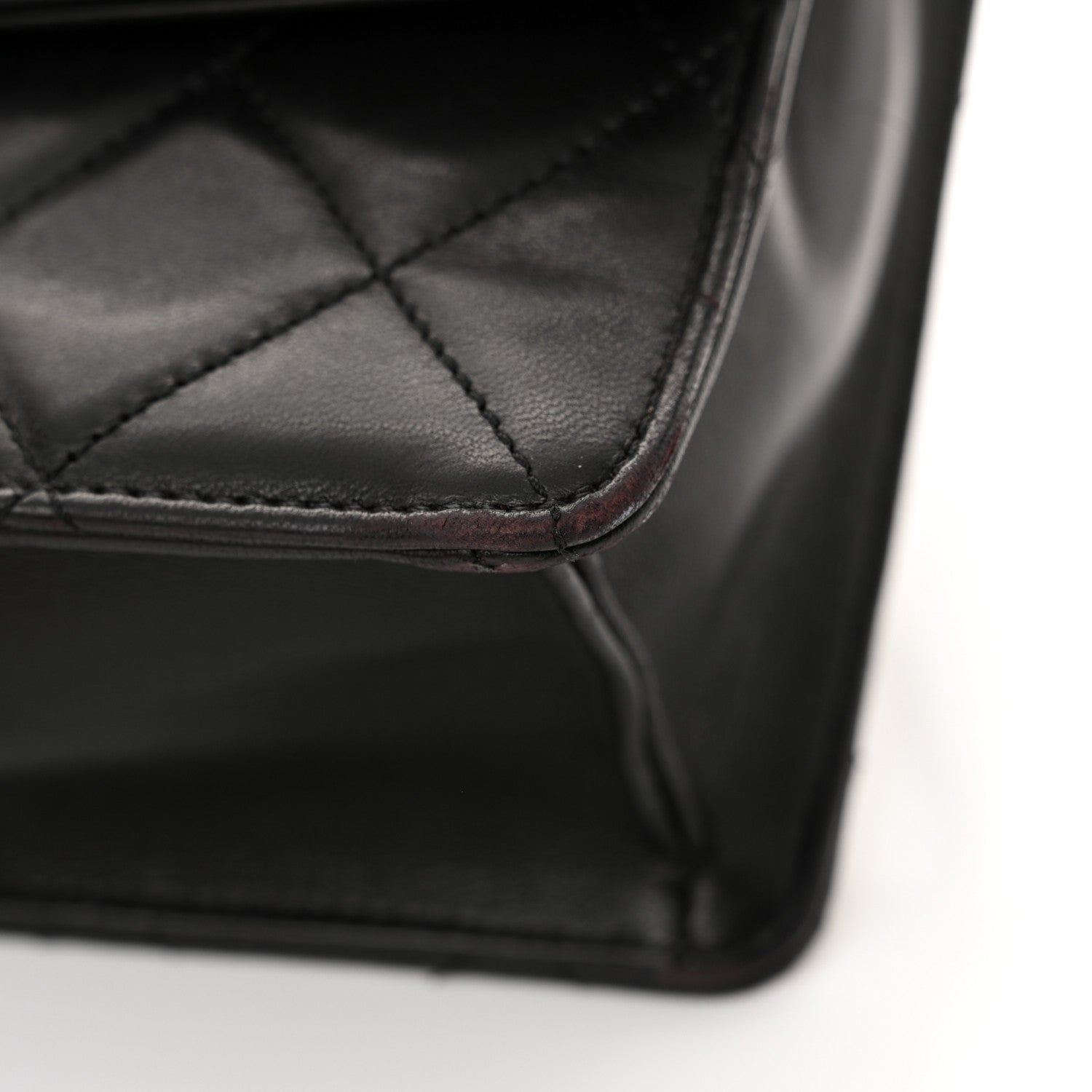 Chanel Lambskin Quilted Large Golden Class Flap Black 13 of 13