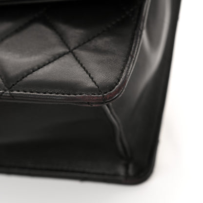 Chanel Lambskin Quilted Large Golden Class Flap Black 13 of 13