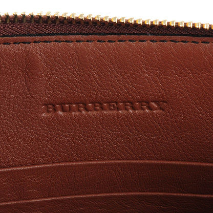 Burberry House Check Derby Peyton Crossbody Clutch Bag Tan 6 of 10