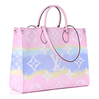 Louis Vuitton Monogram Escale Okinawa Onthego GM Pastel 3 of 11