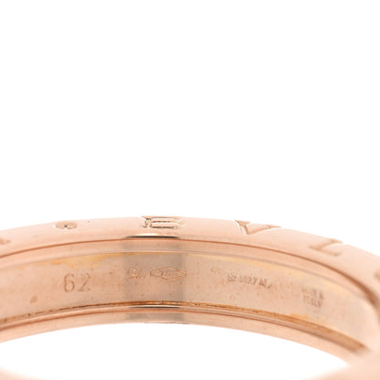 Bulgari 18K Rose Gold B.Zero1 One-Band Ring 62 10 4 of 4