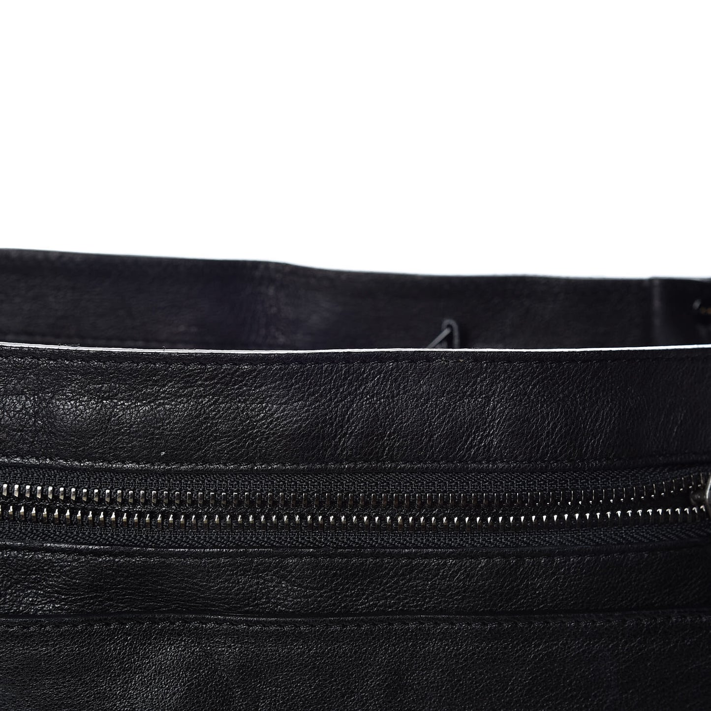 Lambskin PS1 Large Satchel Black