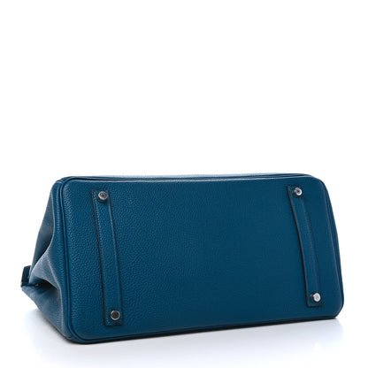 Hermes Togo Birkin 35 Bleu Izmir 3 of 10