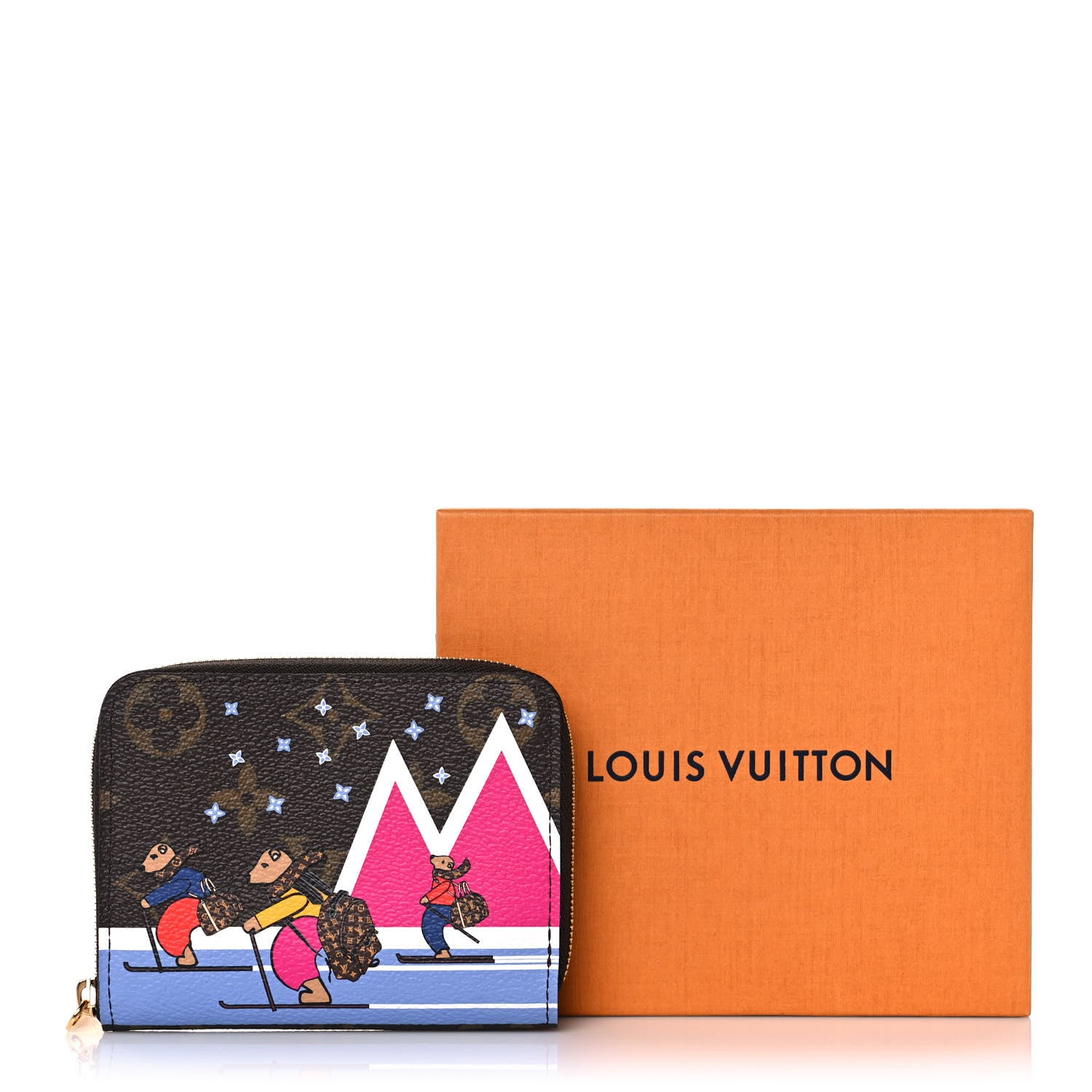 Louis Vuitton Monogram 2018 Christmas Animation Zippy Coin Purse 12 of 12