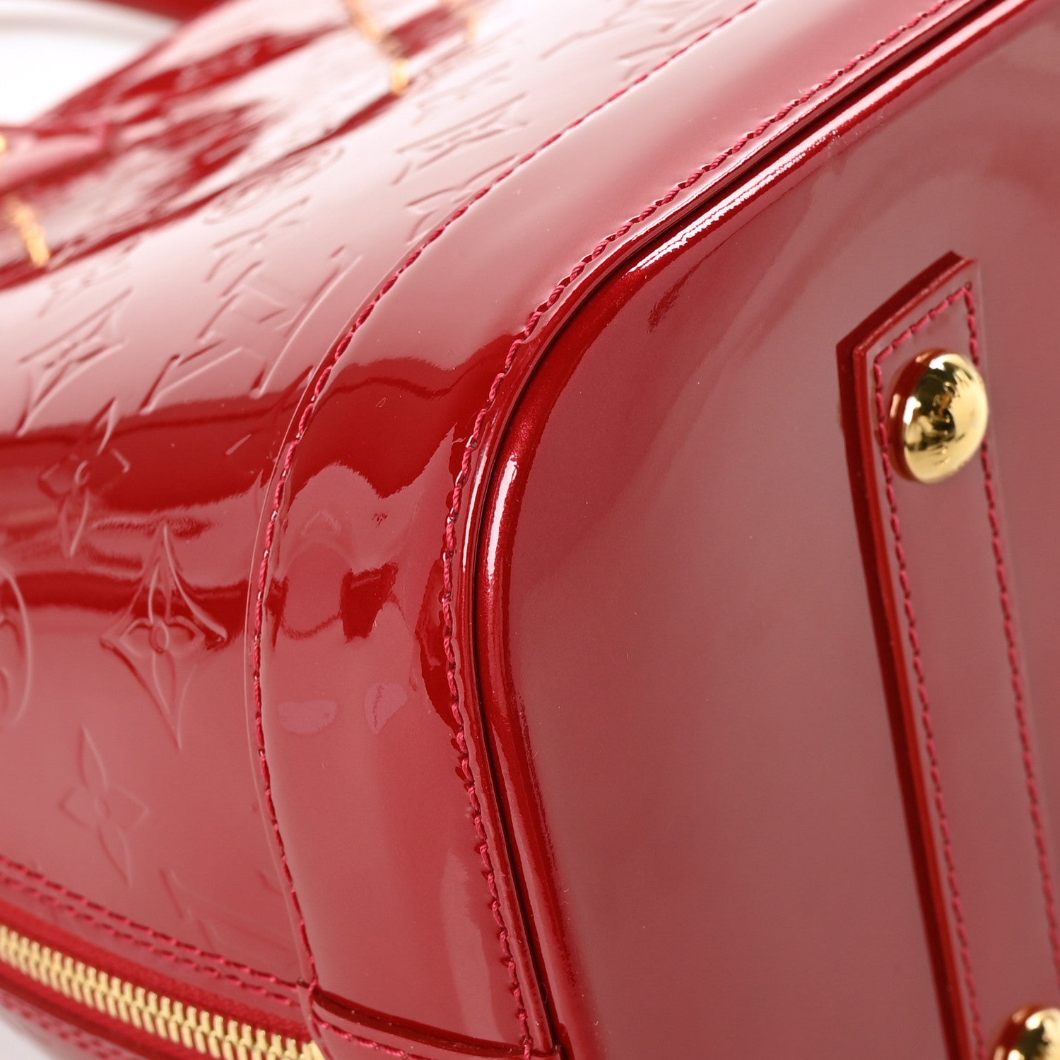 Louis Vuitton Vernis Alma GM Rose Indien 9 of 10