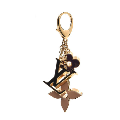 Louis Vuitton Fleur De Monogram Bag Charm Dore 1 of 5