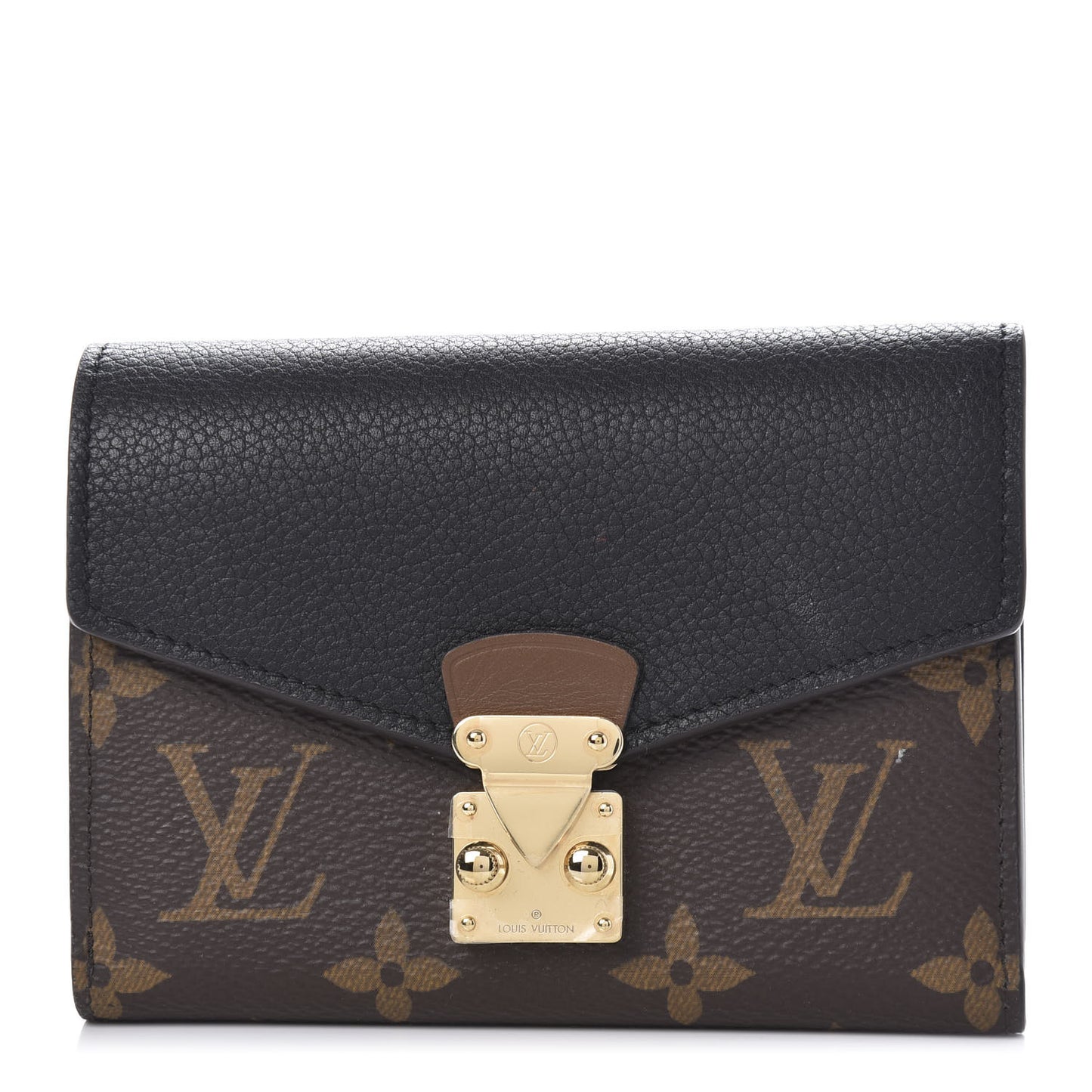 Monogram Pallas Compact Wallet NM Black