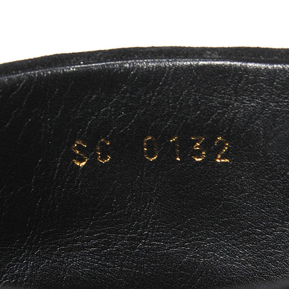 Louis Vuitton Calfskin Suede Art Deco Boots 38.5 Black 7 of 7