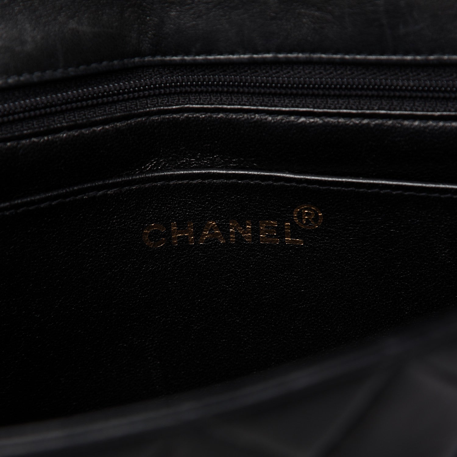 Chanel Lambskin Quilted Small Single Flap Black 8 of 10