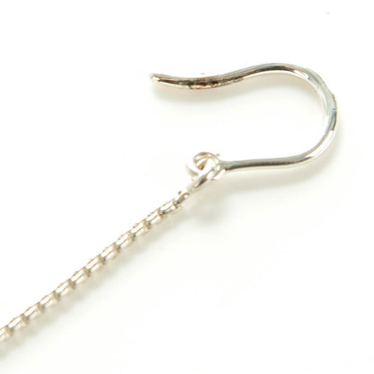 Hermes Sterling Silver Medor Drop Earrings 6 of 7