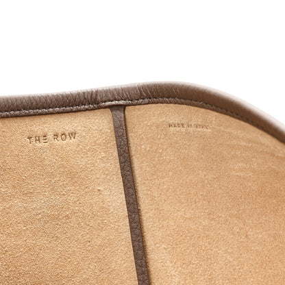 The Row Grained Calfskin Large N/S Park Tote Dark Taupe 6 of 10