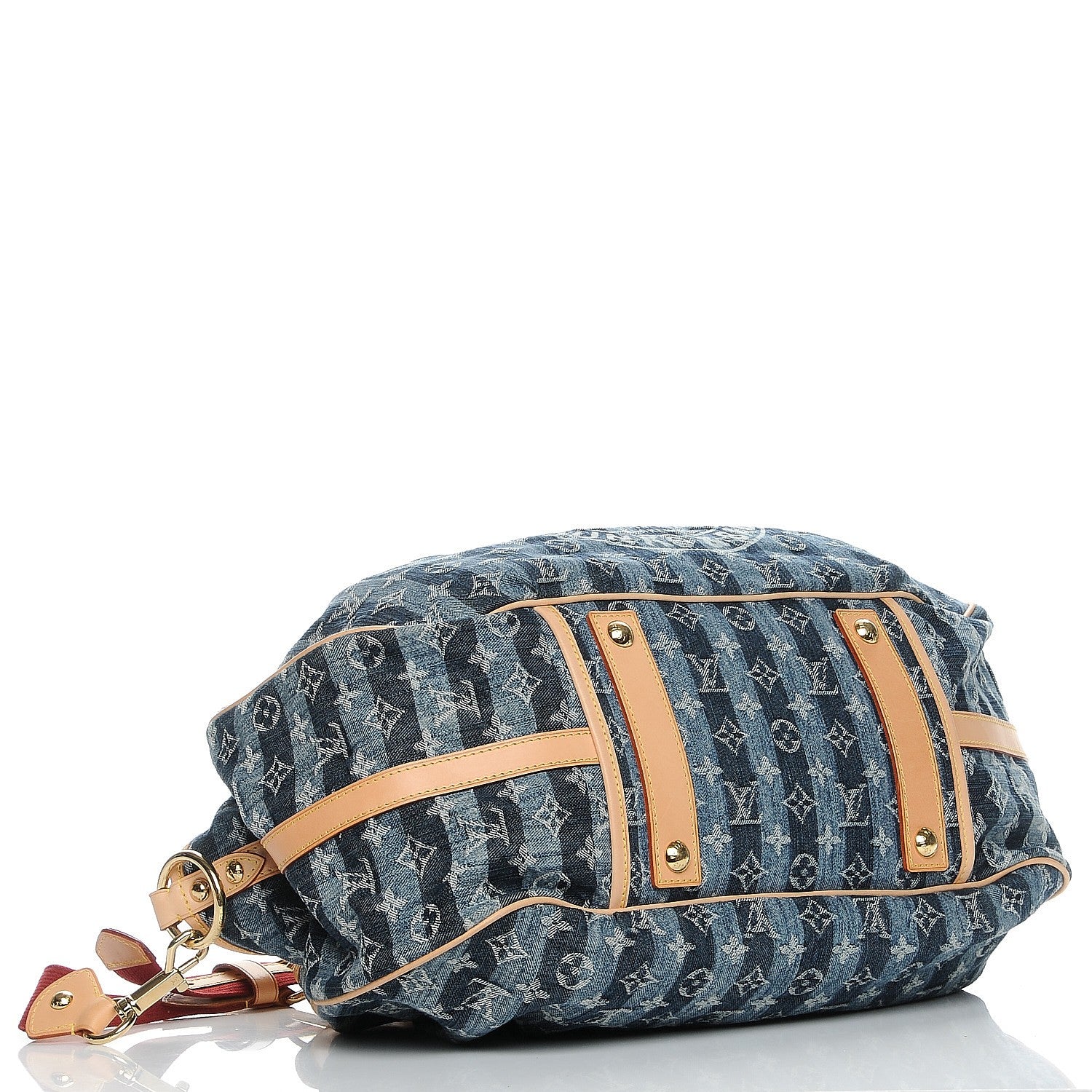 Louis Vuitton Denim Raye Cabas GM 5 of 8