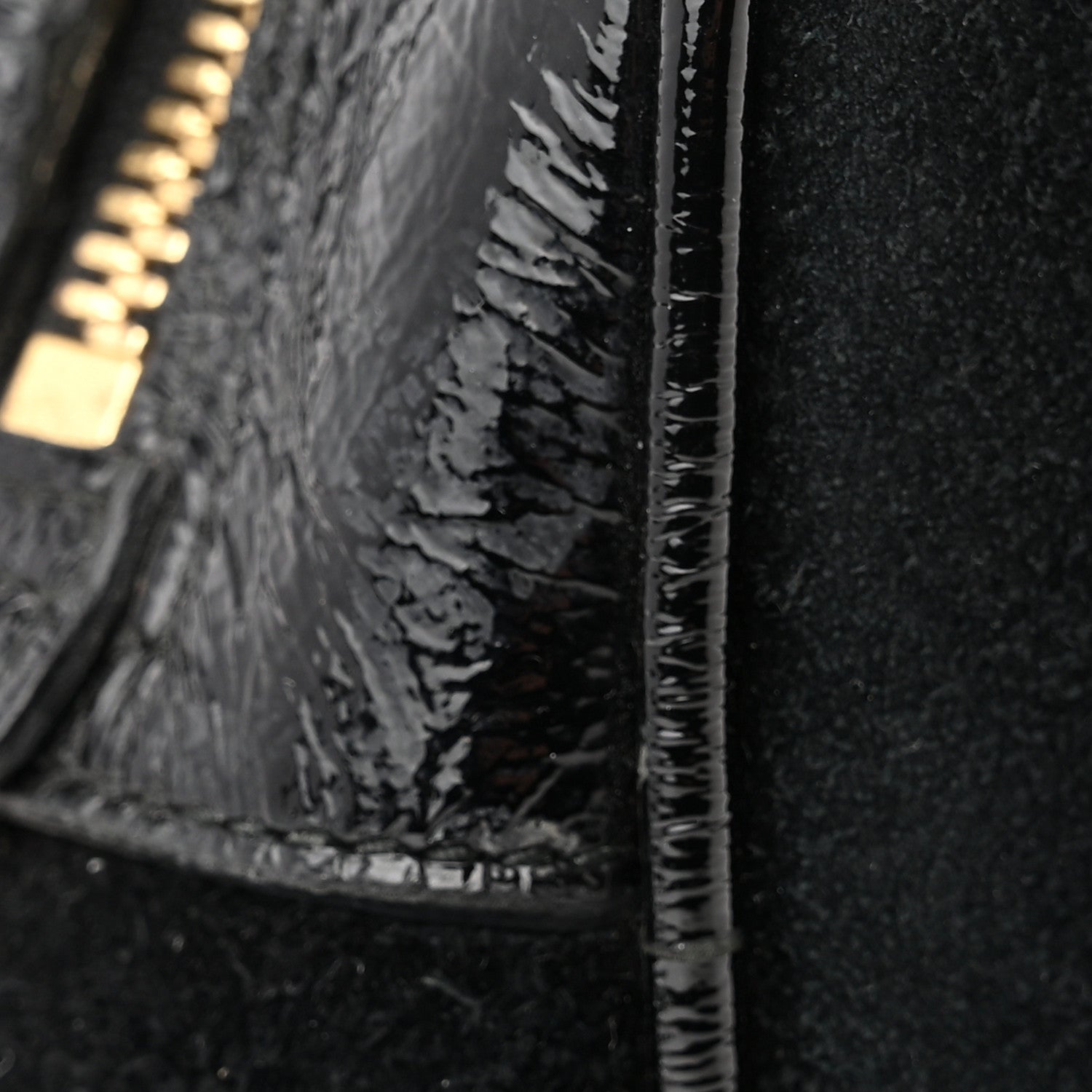 Gucci Suede Patent Web Small Ophidia Shoulder Bag Black 11 of 16
