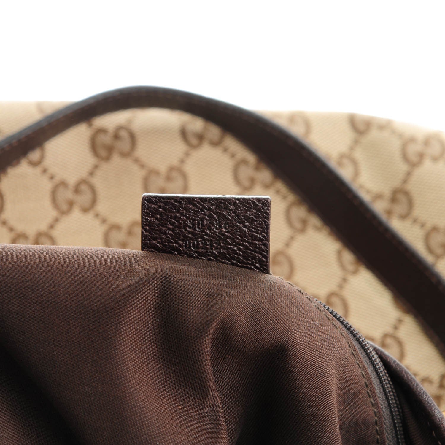 Gucci Monogram Medium Abbey Shoulder Bag Dark Brown 7 of 7