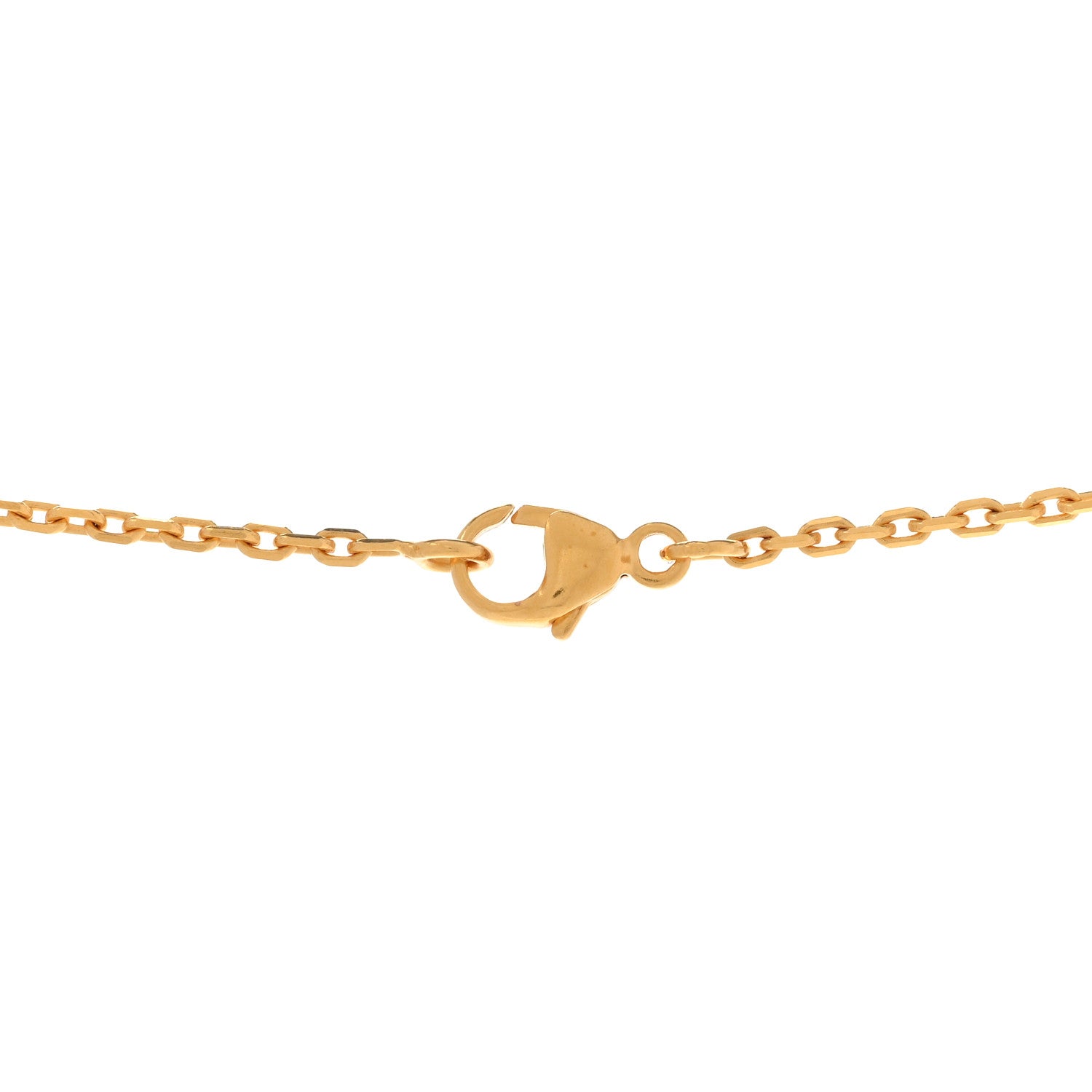 Hermes Lacquered Gold Mini Pop H Pendant Necklace Marron Glace 5 of 8