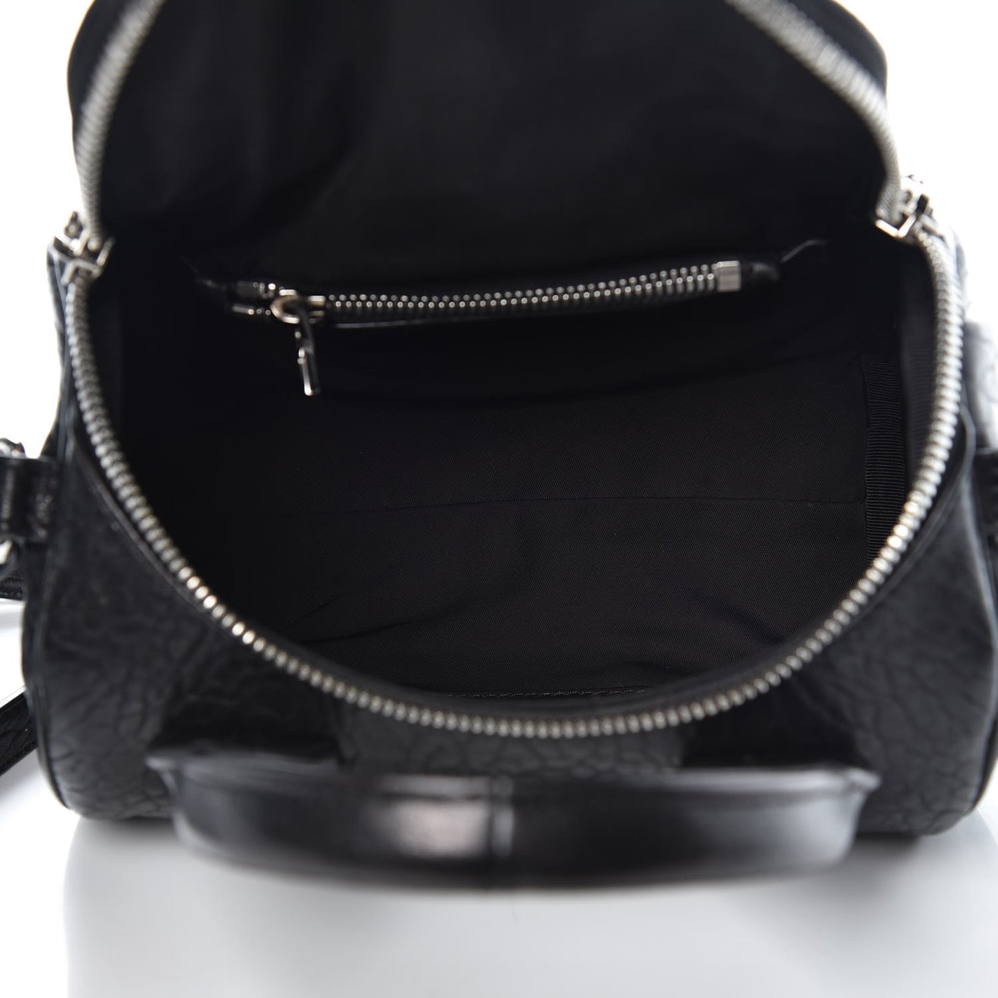 Pebbled Lambskin Mini Rockie Black Rhodium Hardware