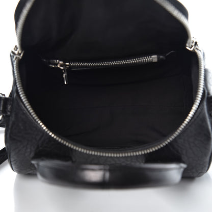 Alexander Wang Pebbled Lambskin Mini Rockie Black Rhodium Hardware 5 of 6