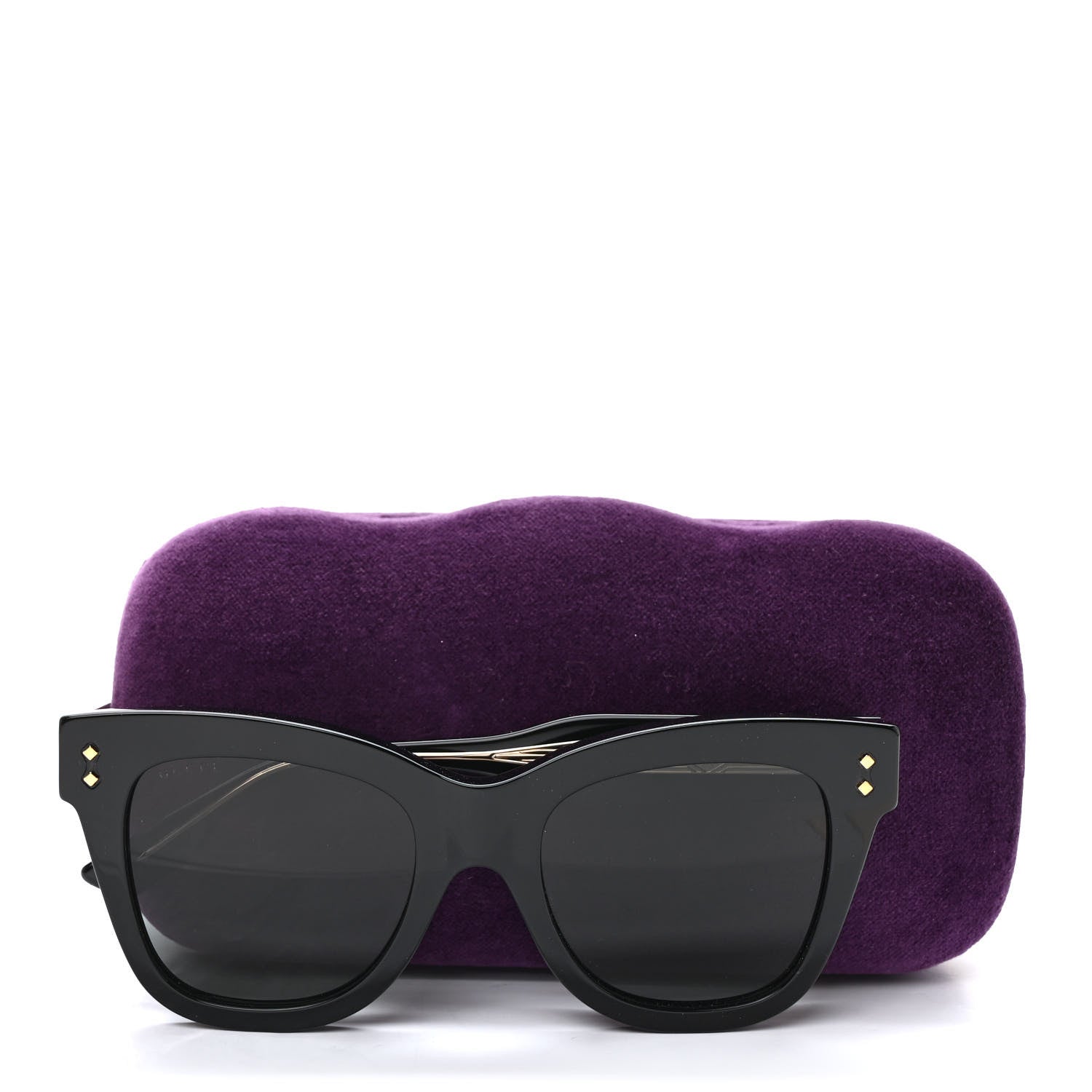 Gucci Acetate Square Frame Sunglasses GG1082S Black 9 of 9