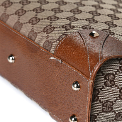 Gucci GG Monogram Tote Brown 11 of 13