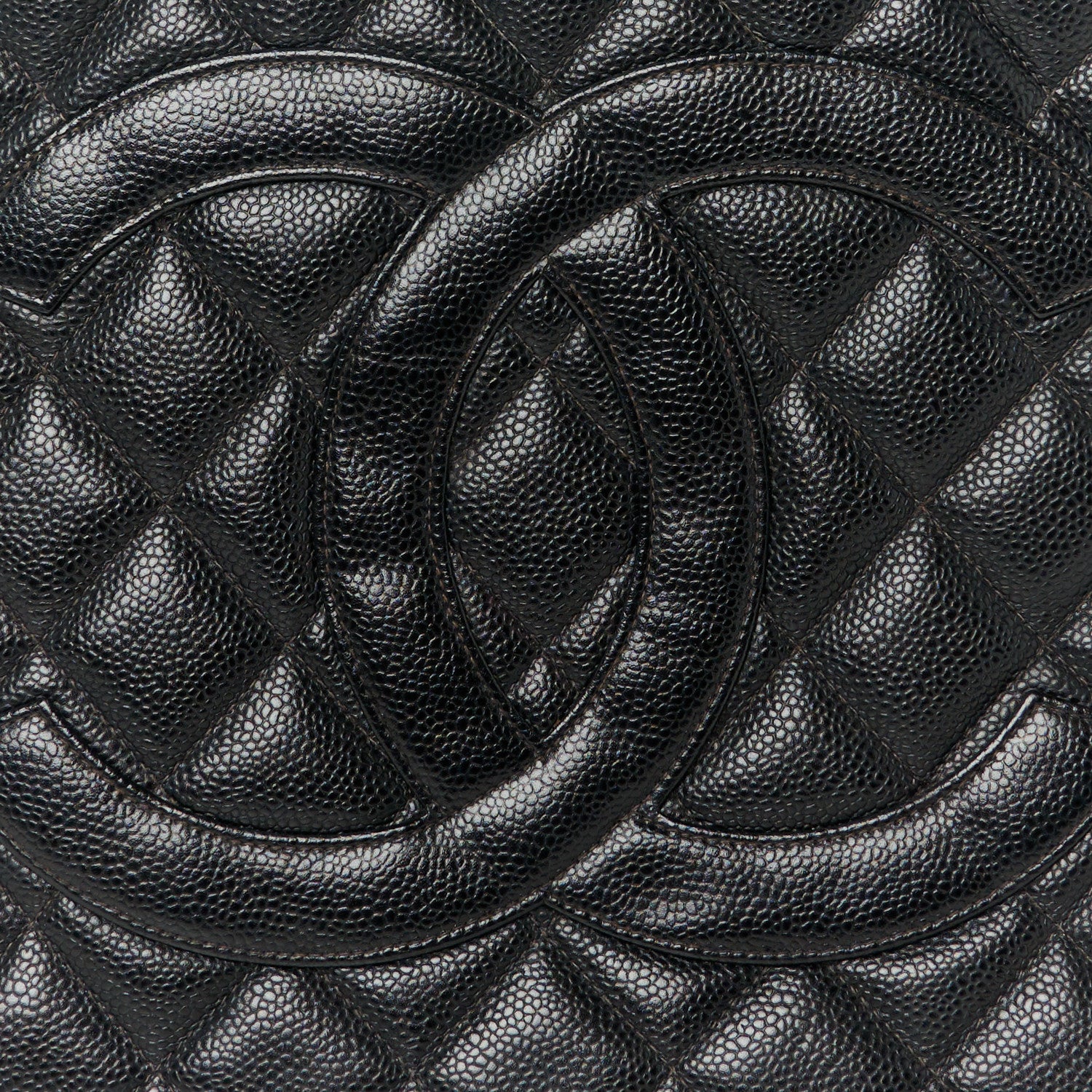 Chanel Caviar Quilted Medallion Tote Black 8 of 10