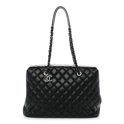 Chanel Caviar Quilted City Shopping Tote Black 1 of 13